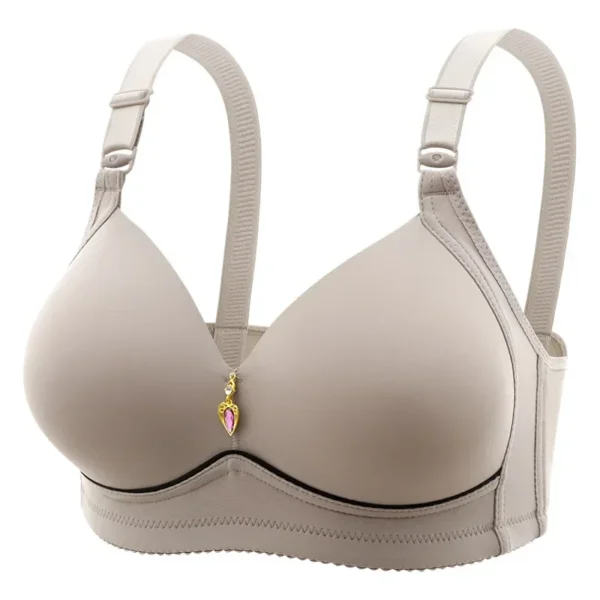 Women Bra Push Up No Steel Ring Breathable Adjustable Strap Breast Support Back Closure Intimacy Lady Brassiere Female Underwear 9