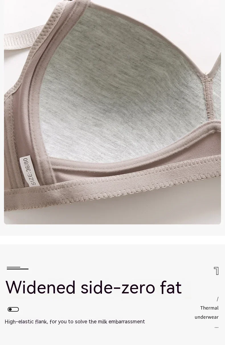 Women’s push-up wireless bra with adjustable straps, breathable fabric, and back closure—designed for daily comfort, support, and seamless wear.