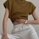 Short Sleeve Korean Style Female Tops for Women