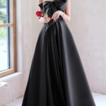 Elegant Temperament Strapless Prom Dress