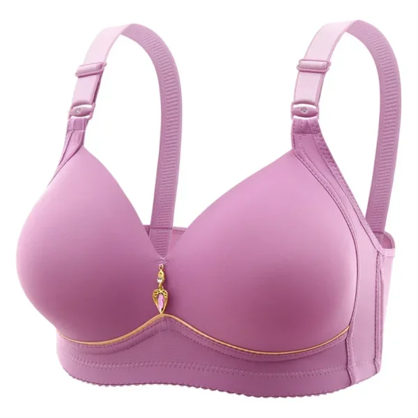 Women Bra Push Up No Steel Ring Breathable Adjustable Strap Breast Support Back Closure Intimacy Lady Brassiere Female Underwear 7