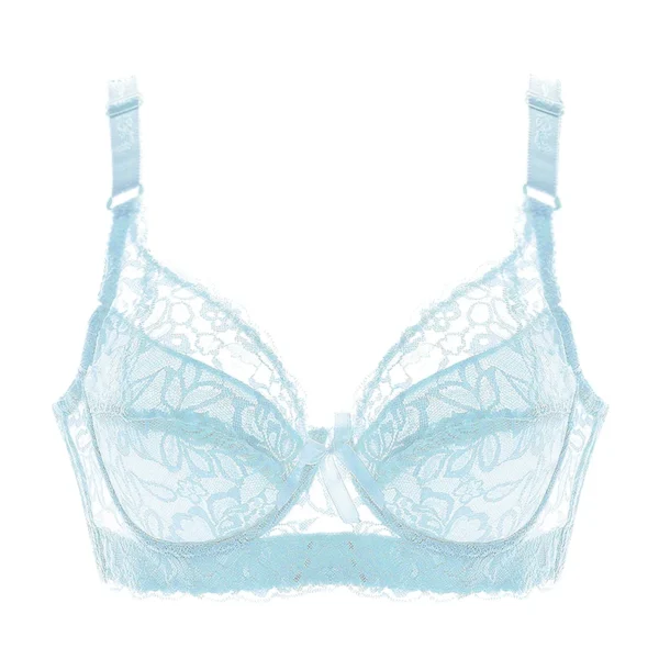 Hot Full cup thin underwear small bra plus size wireless adjustable lace Women's bra breast cover B C D cup Large size Lace Bras 11