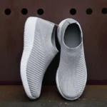 Women Vulcanized Shoes High Quality Women Sneakers Slip On Flats Shoes Women Loafers Plus Size 42 Walking Flat 1